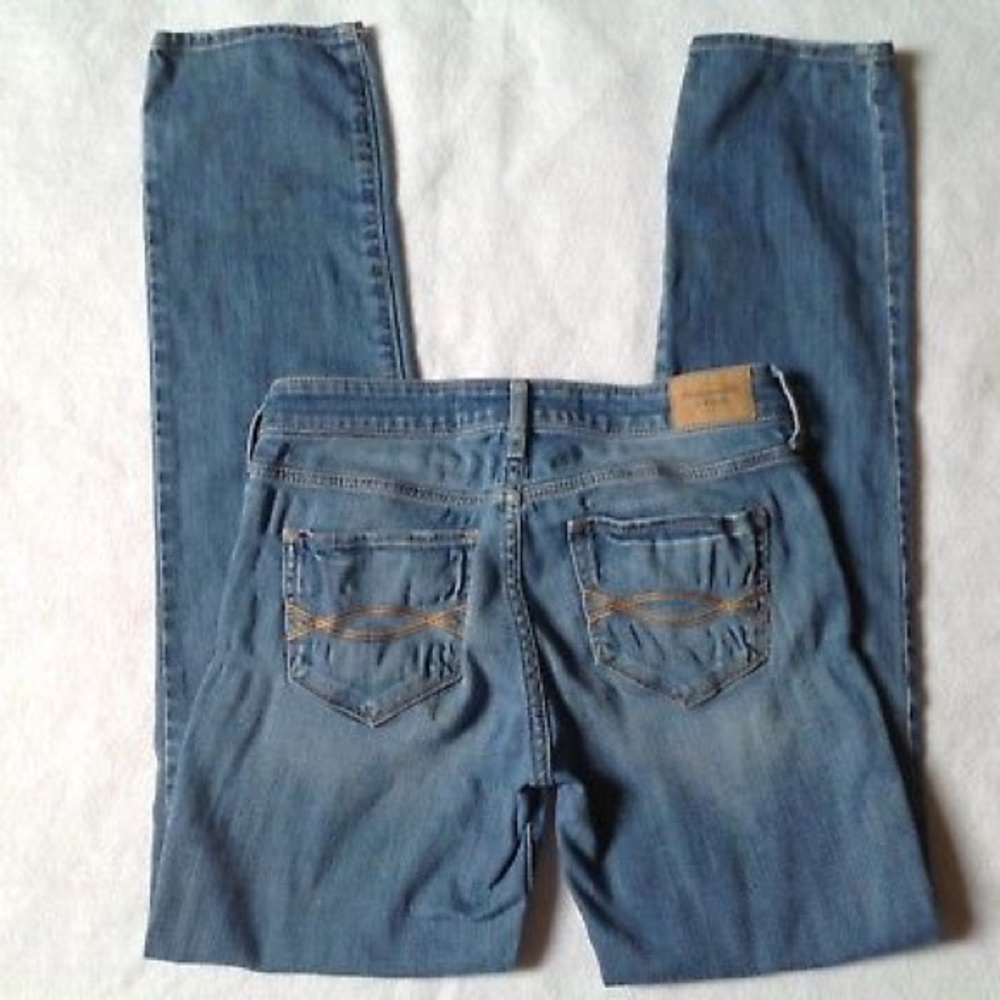 A&F Skinny Jeans 4 Abercrombie Medium Wash 27x33
